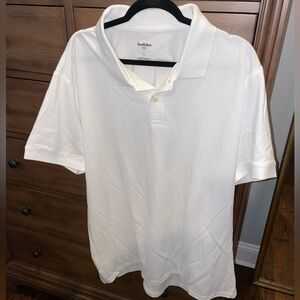 Goodfellow & Co white polo